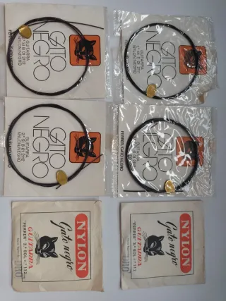 Cuerdas Guitarra Española Gato Negro Nylon