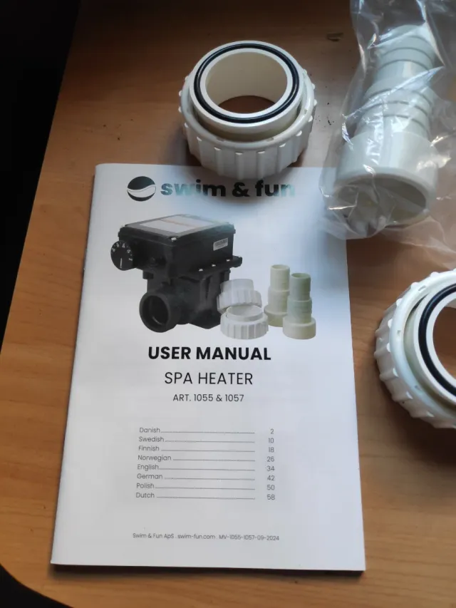 Calentador de agua Swim & Fun 3000W