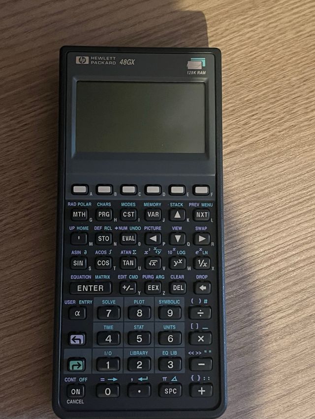 Calculadora Hewlett Packard 48GX 128K RAM