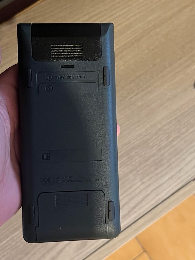 Calculadora Hewlett Packard 48GX 128K RAM