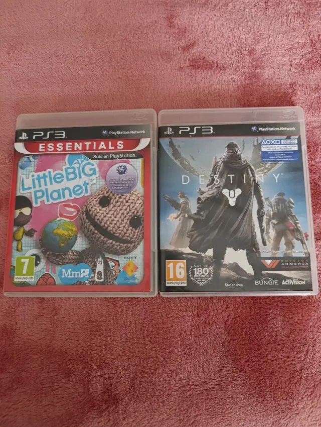 PS3 Destiny y LittleBig Planet