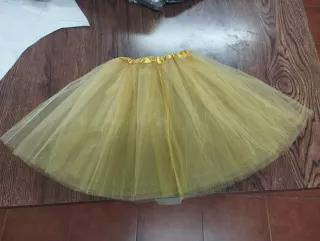 Tutú dorado talla única