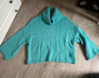 Jersey turquesa Made in Italy