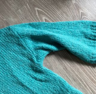 Jersey turquesa Made in Italy