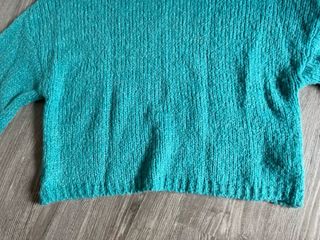 Jersey turquesa Made in Italy