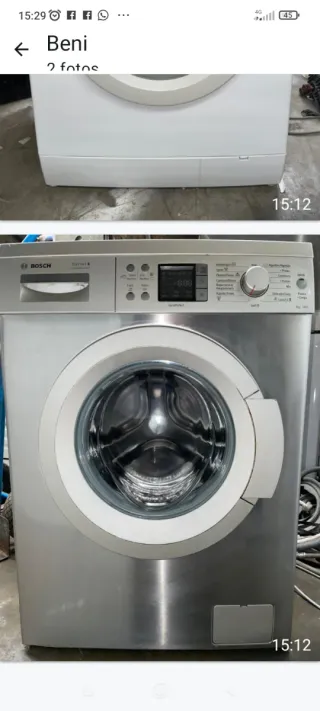 Lavadora Bosch 8kg