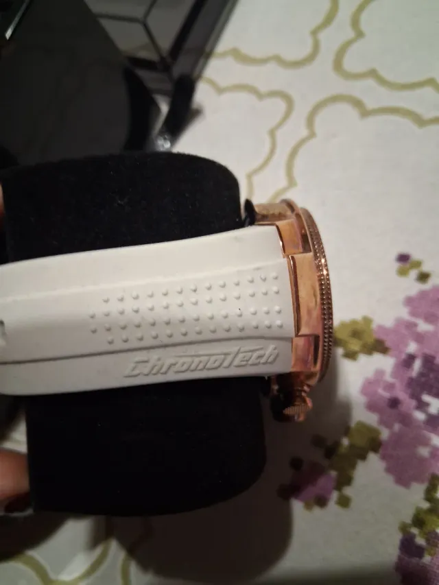 Orologio Chronotech Oro Bianco Nuovo