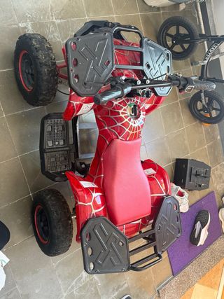 Mini Quad Eléctrico Spiderman