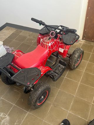 Mini Quad Eléctrico Spiderman