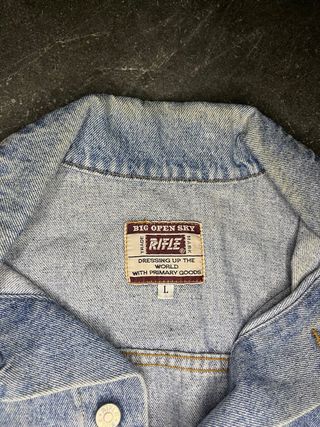 Giacca Jeans Rifle Vintage Blu