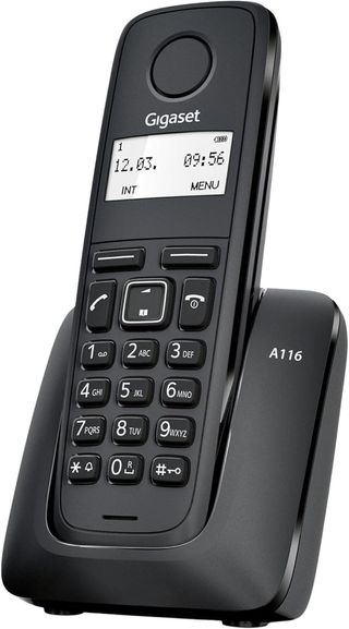 Gigaset A116 Telefono DECT Cordless Nero