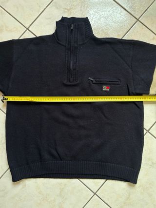 Maglioncino Navigare collo alto zip