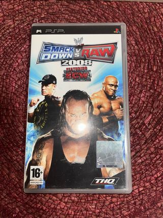 Videojuego WWE Smackdown vs Raw 2008 - PSP