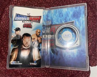 Videojuego WWE Smackdown vs Raw 2008 - PSP