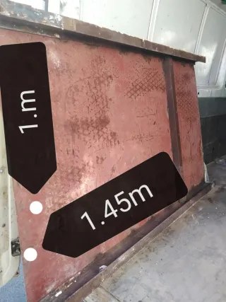 Rampa metálica antideslizante