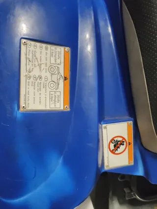 Quad Yamaha 80cc Azul