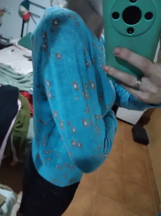 Jersey Bimba y Lola flores azul XS