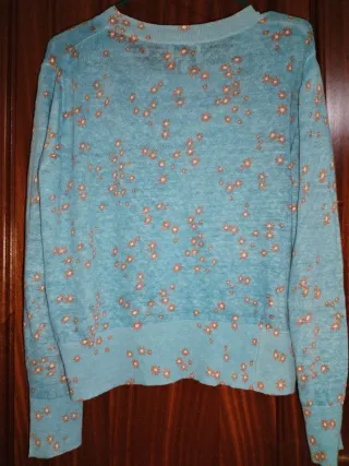 Jersey Bimba y Lola flores azul XS