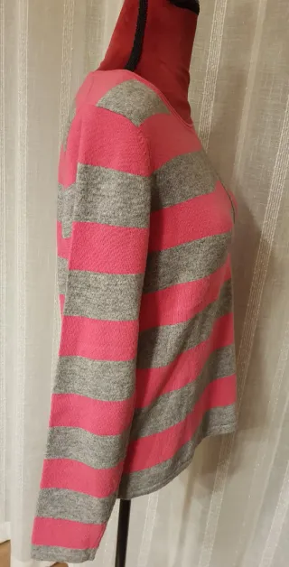 Jersey Gerry Weber rayas rosa y gris