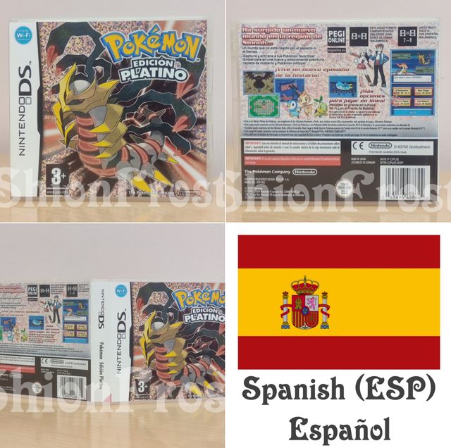 Pokémon Edición Platino Nintendo DS
