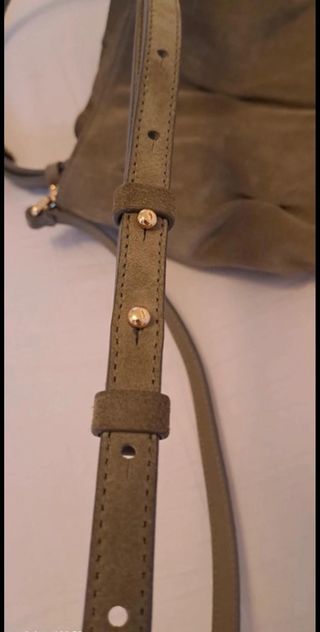 Borsa Coccinelle secchiello scamosciato