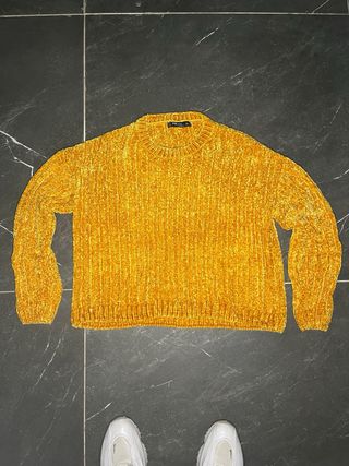 Maglione vintage giallo