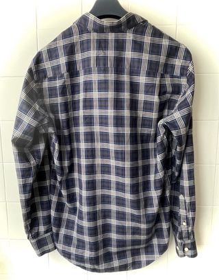 Camisa Pedro del Hierro Cuadros Azul Talla L