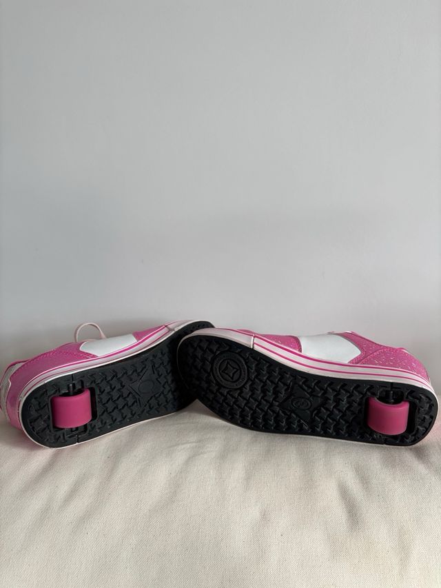 Zapatillas Heelys Rosa y Blanco