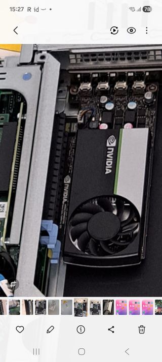 Tarjeta Gráfica NVIDIA T1000 4GB