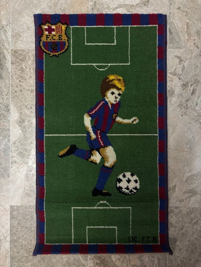 Alfombra FC Barcelona Fútbol Niño Nueva
