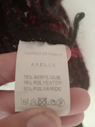 Jersey de punto mujer cuello alto