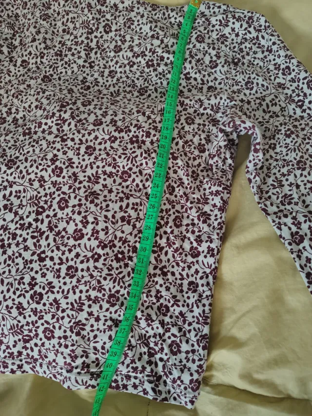 Maglia donna fantasia floreale taglia XS