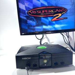 Xbox Classic Console + Controller+ Mod+cavi