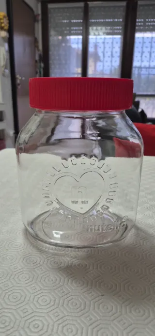 Biscottona Nutella Vetro Rosso