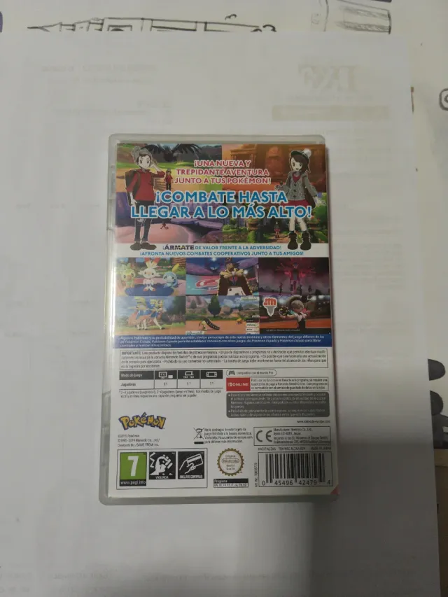 Pokemon Espada Nintendo Switch