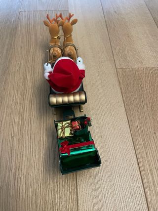 Maisto Babbo Natale con slitta e renne vintage