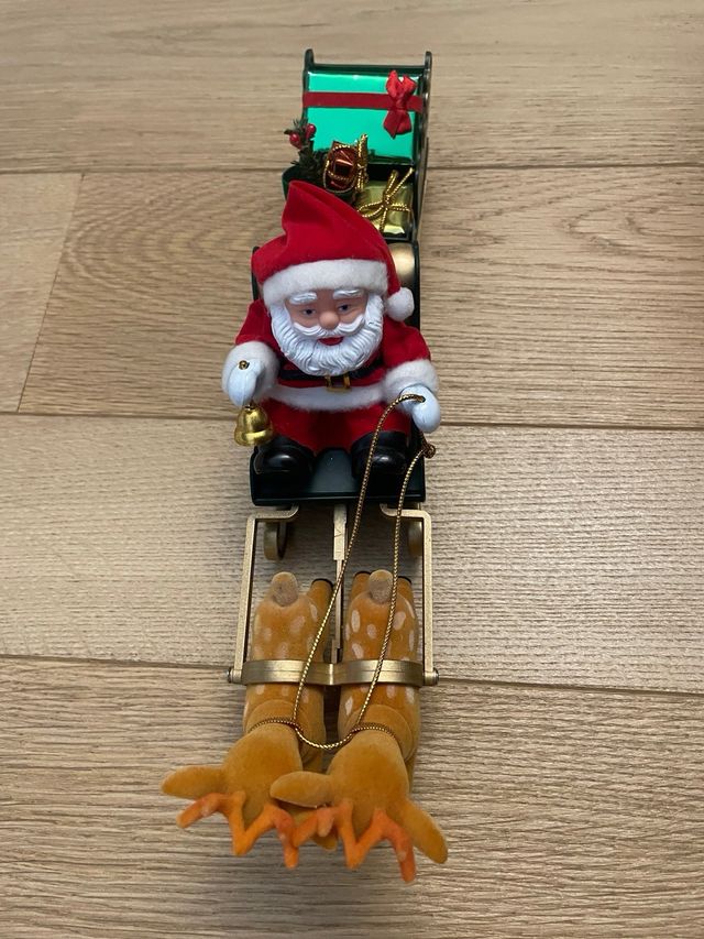 Maisto Babbo Natale con slitta e renne vintage