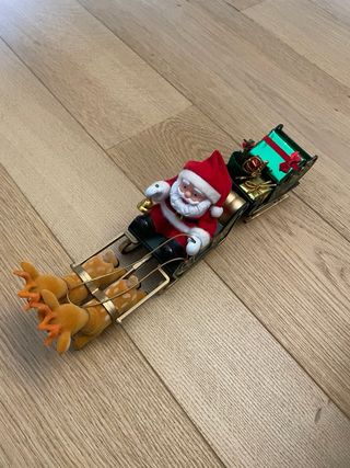 Maisto Babbo Natale con slitta e renne vintage