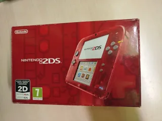 Nintendo 2DS Transparente Roja
