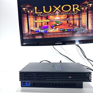 Playstation 2 PS2 Nero+ 3 Giochi+ Cavi