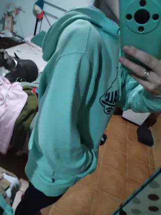 Sudadera Vans Off The Wall Verde Menta