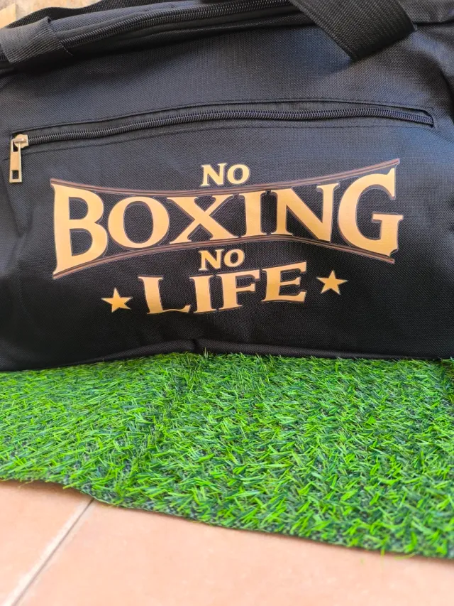 Bolsa Deportivo "No Boxing No Life"