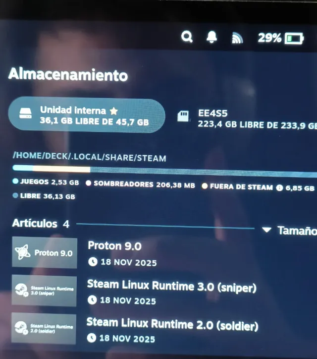 SIN USO/ Steam Deck LCD 256GB