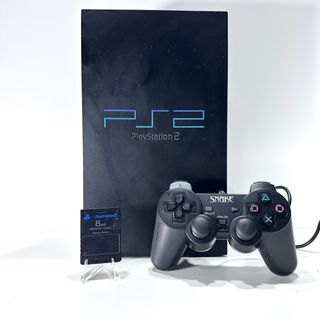 PlayStation 2 PS2 Nera + Controller + Memory Card