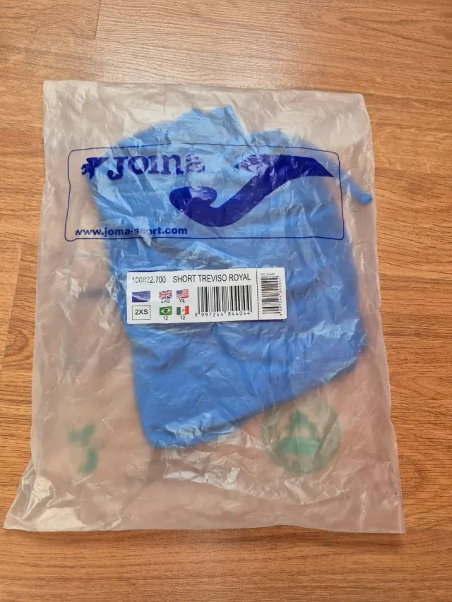 Bermudas Joma niño azul talla 12 años