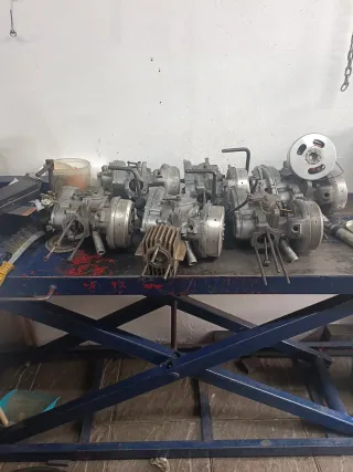 Motores guzzi 65c y 73c y horquilla marzócchi 35m