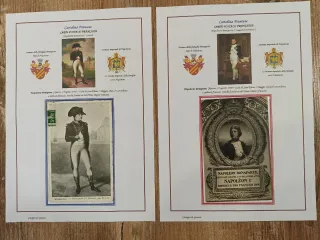 Cartoline Francesi Vintage Napoleone Bonaparte
