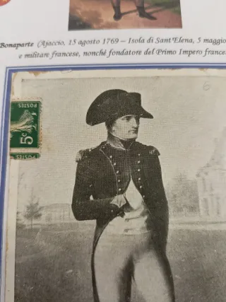 Cartoline Francesi Vintage Napoleone Bonaparte