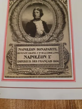 Cartoline Francesi Vintage Napoleone Bonaparte