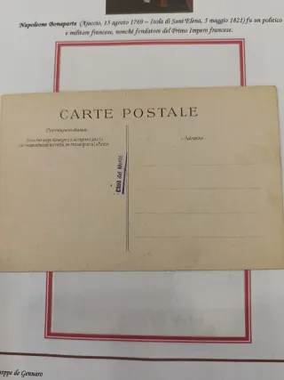 Cartoline Francesi Vintage Napoleone Bonaparte